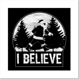 Believe Santa Posters and Art